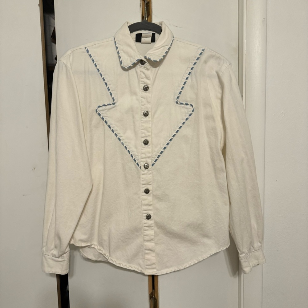Roughriders Western Button Up - image 2